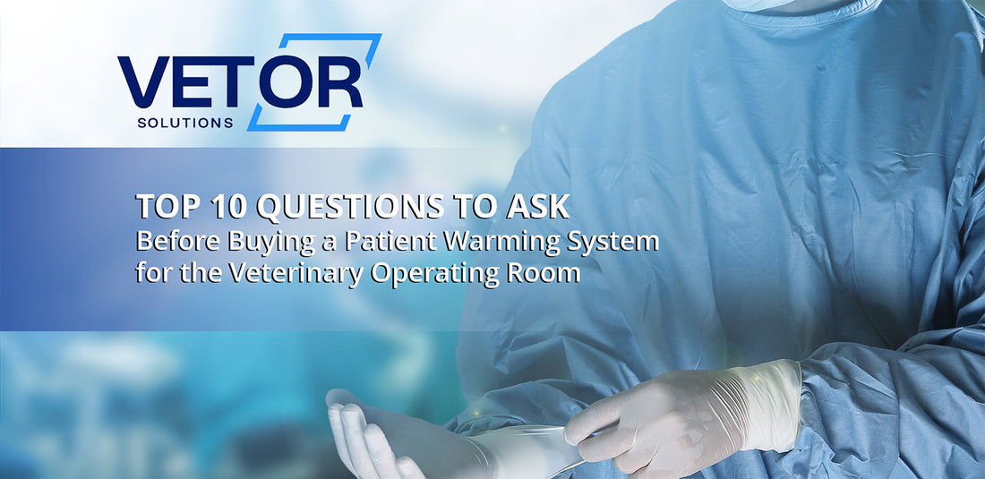 Top 10 Questions to Ask Before Buying a Patient Warming System for the Veterinary Operating Room